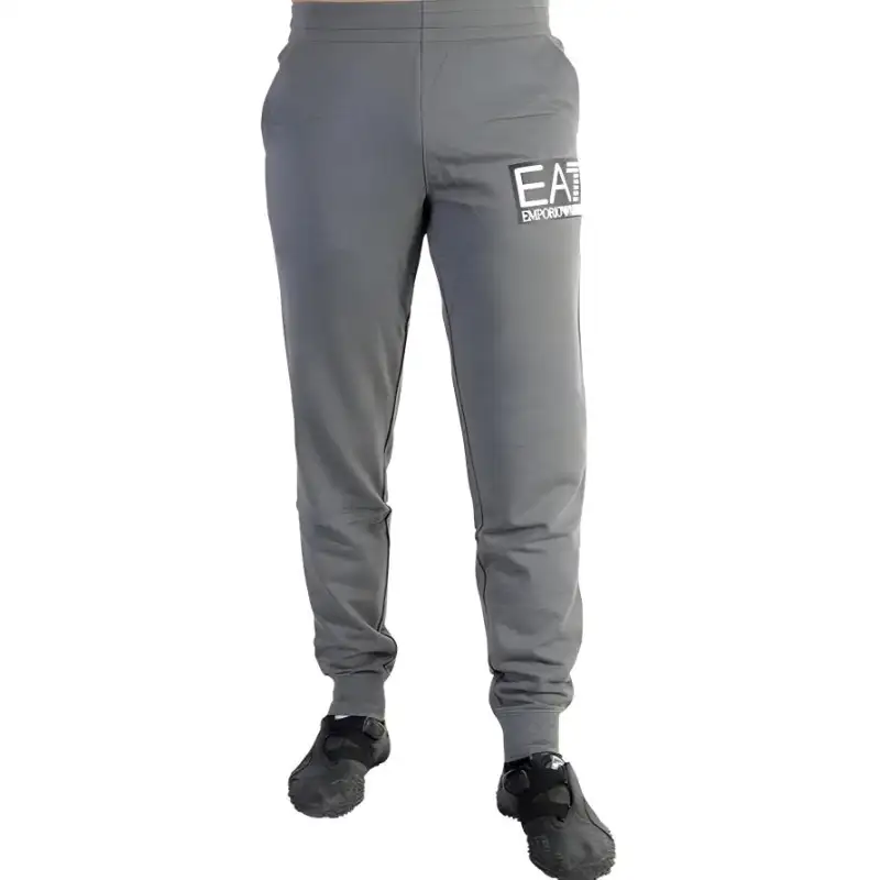 PRADA Casual Pants Men's Gray Moderate Straight Fit Pants