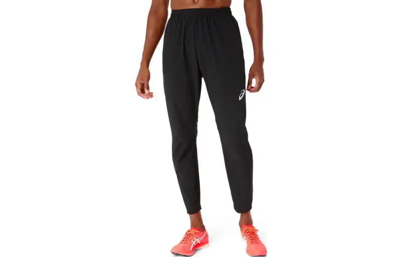 ASICS HYBRID STRETCH WOVEN Knitted Sweatpants Men's Black Moderate Other