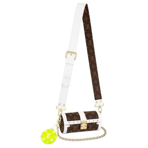 LOUIS VUITTON Papillon Trunk White/Brown