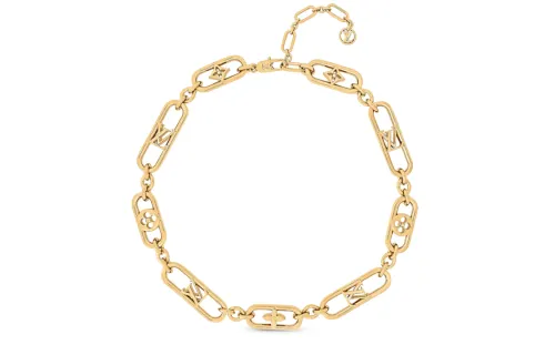 LOUIS VUITTON My Lv Chain Necklace