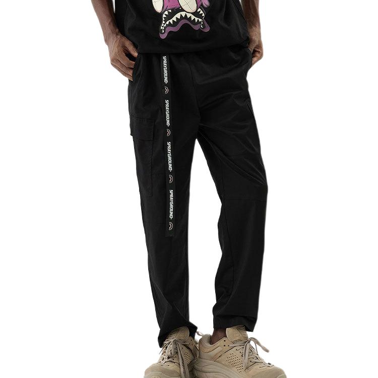 Штаны SPRAYGROUND Straight Pants (черные)
