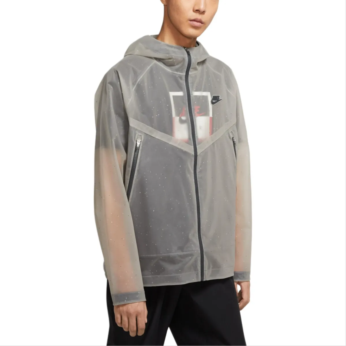 Nike Jackets Men's Coal Black/( Coal Black ) Hooded Moderate Other