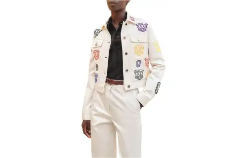 HERMES Jackets & Coats Women's White