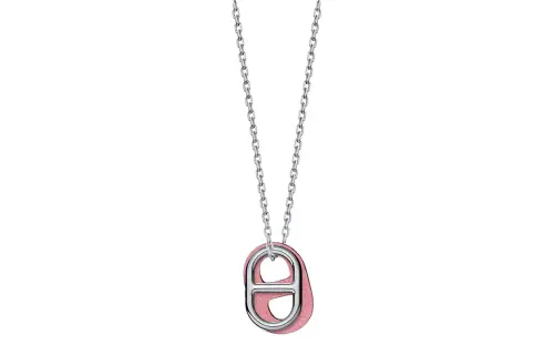HERMES O'Maillon Necklaces Women's Cherry Blossom Pink