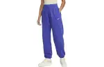 Nike Knitted Sweatpants Women's Purple Moderate Cuffed Pants