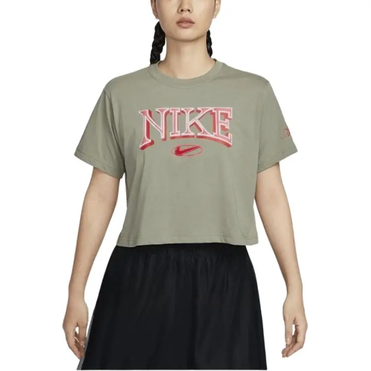 Nike T Shirt Women's Army Green