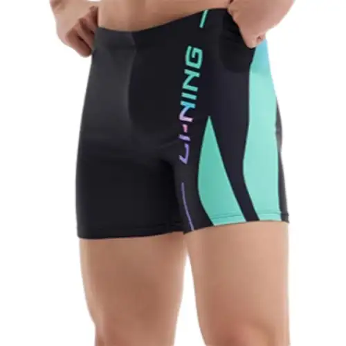 Li Ning Swimming Shorts Men's Neon Green