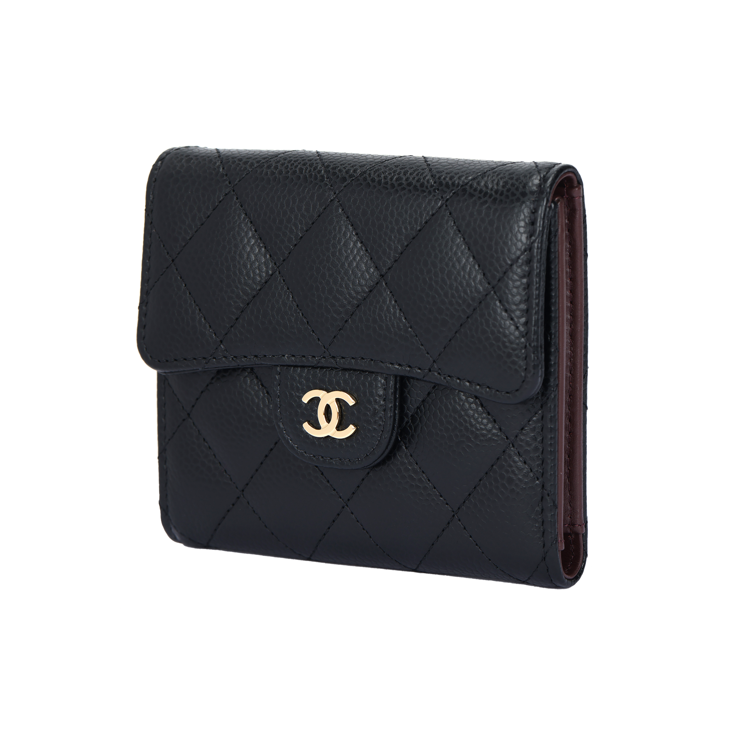 Женский кошелек Chanel CF (черный) — фото 2