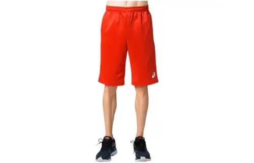 ASICS Casual Shorts Men's Red Moderate