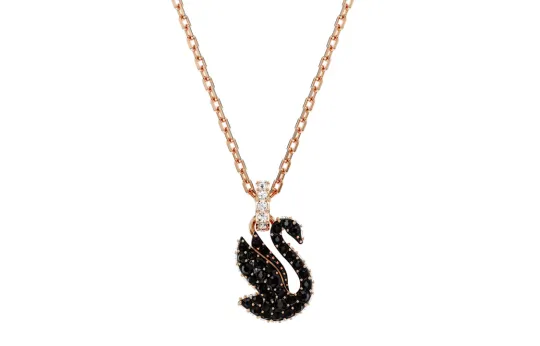 Swarovski Swan Pendant Necklace