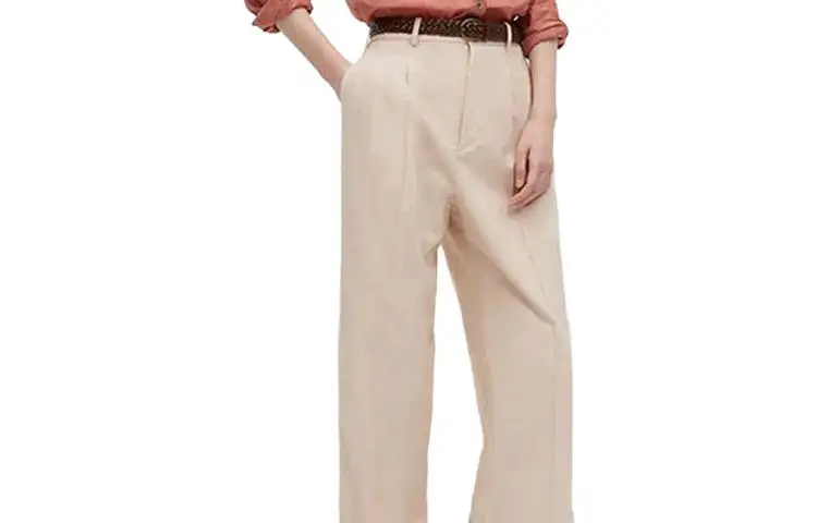 UNIQLO Casual Pants Women's Light Beige Moderate Other