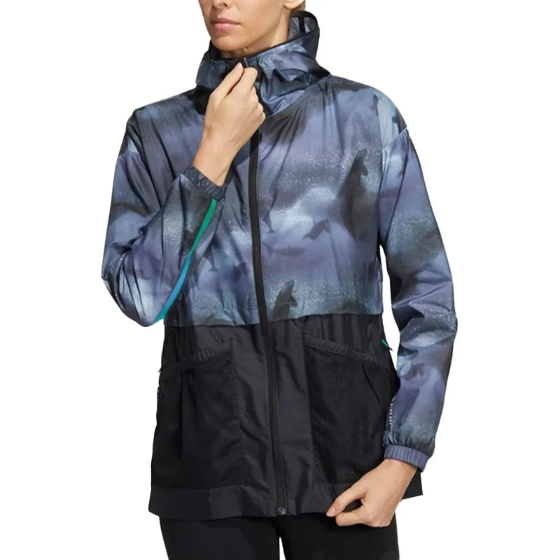 Adidas Jackets & Coats Women's Blue