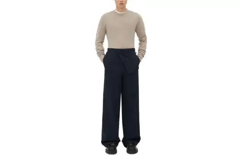 Bottega Veneta Buttoned Wide Leg Trousers