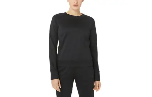 ASICS Fleece Lined Mobility Sweatshirt Women's Black