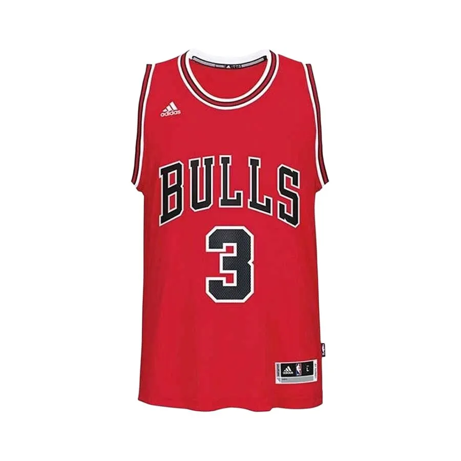 Adidas C. Bulls Swngm Intl Ret Jsy Wade Basketball Jersey Unisex