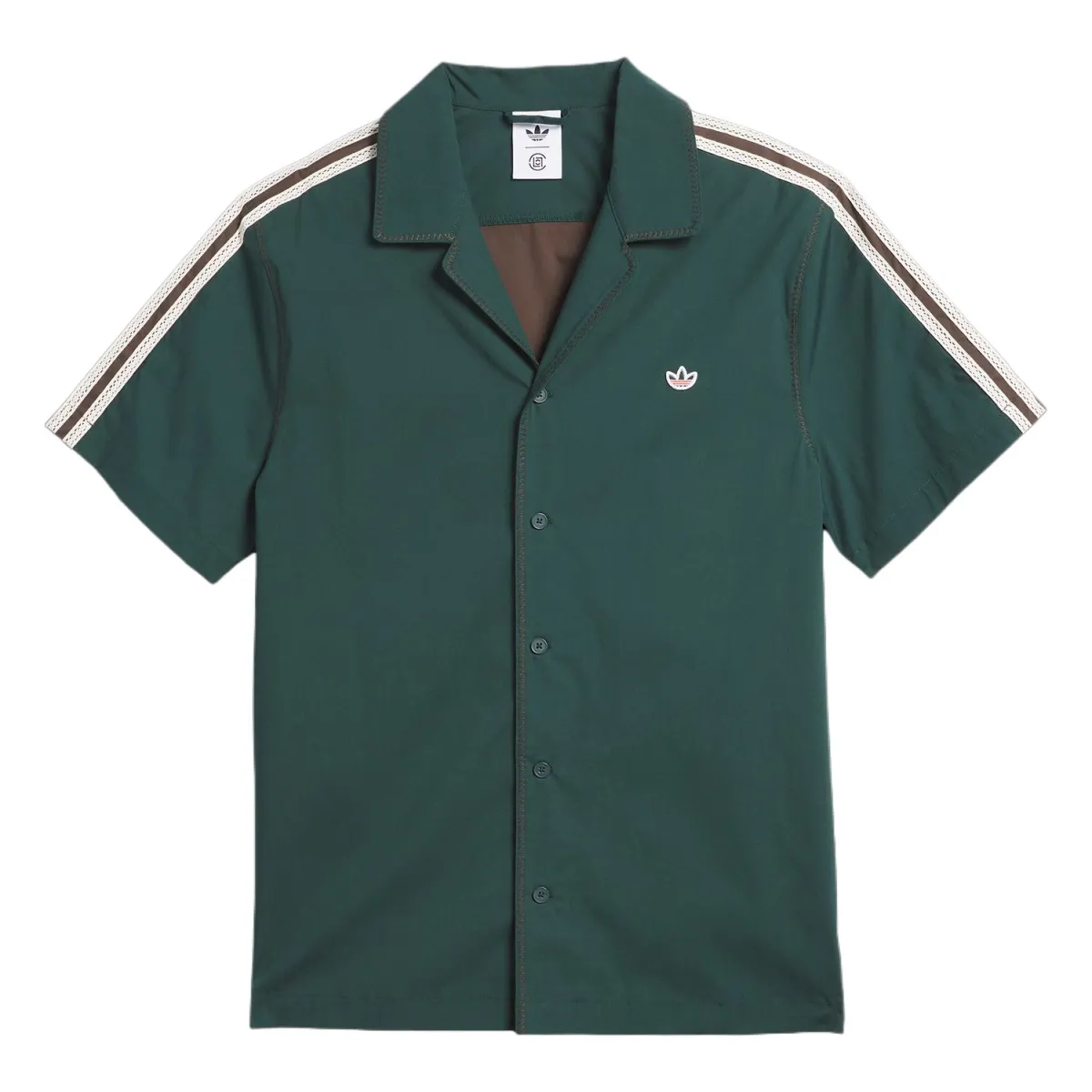 Adidas Originals x Clot by Edison Chen bowling shirt