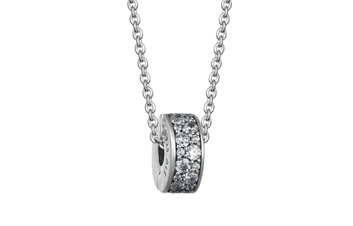 Женская сумка Pandora (серебристая) — фото 2