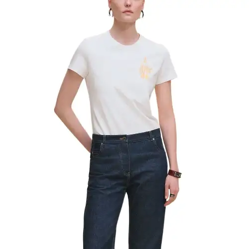 HERMES FW25 Regular T Shirt Women's White