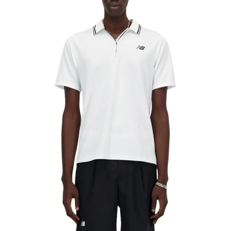 New Balance Polo Shirt Men's White