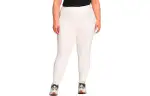THE NORTH FACE Knitted Sweatpants Women's White Moderate Slim Fit Pants