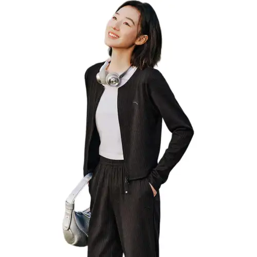 Anta Sports Life Collection Jackets & Coats Women's Basic Black