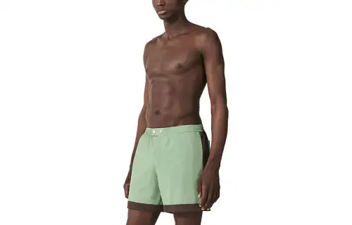 HERMES Beach Shorts Men's Green