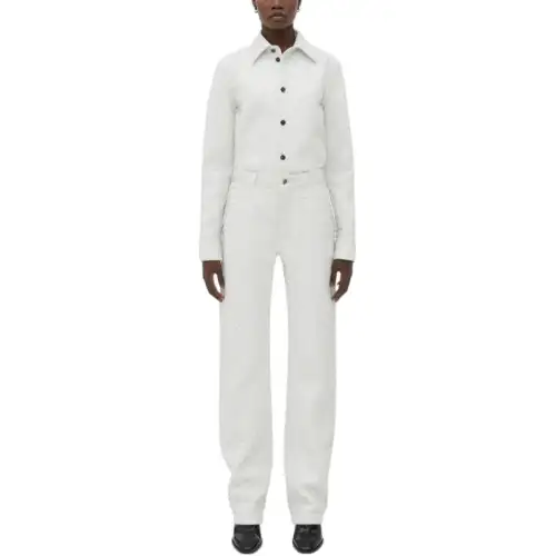 Bottega Veneta Casual Pants Women's White