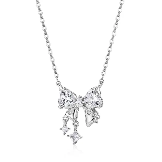KADER Necklaces Women's Silver White, Goddess Exclusive Box