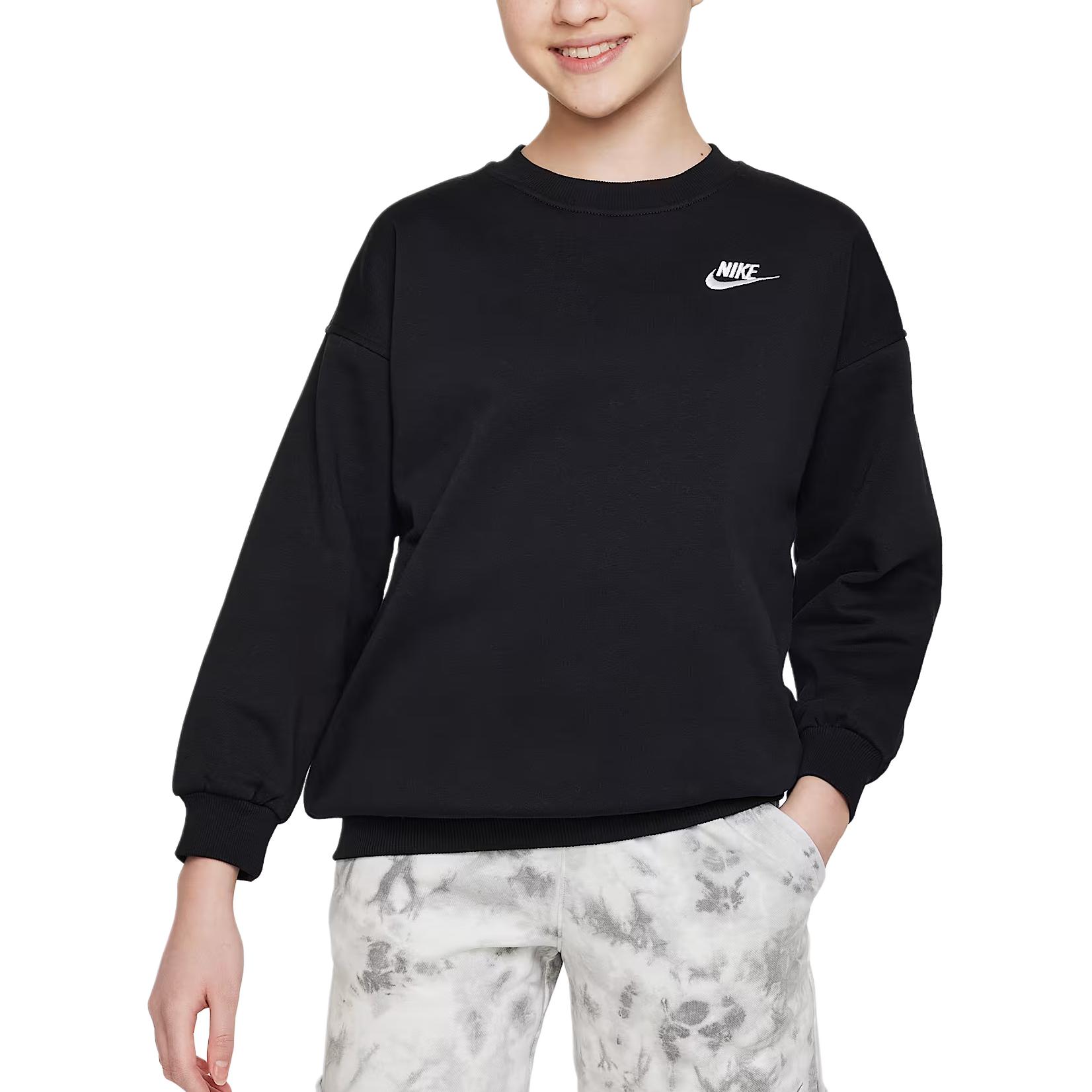 Женское худи Nike Sportswear Club Fleece (черное)
