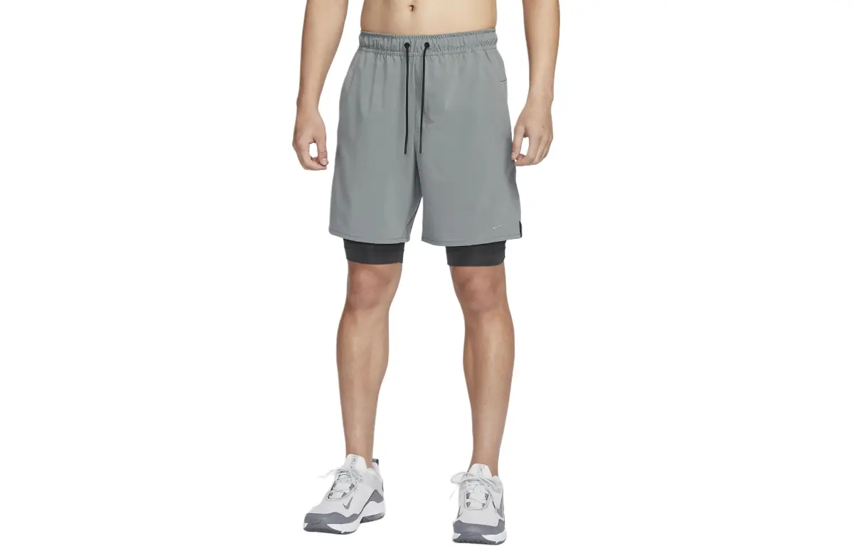 Nike Dri FIT Unlimited Casual Shorts Men's Smoke Gray