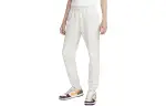 Nike Knitted Sweatpants Men's Ivory White Moderate Cuffed Pants