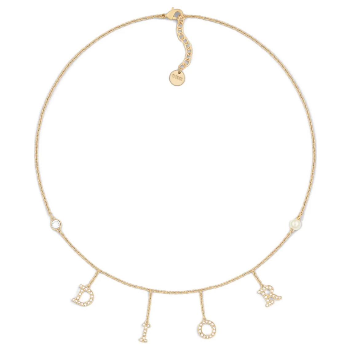 Женская цепочка Dior (золотая)