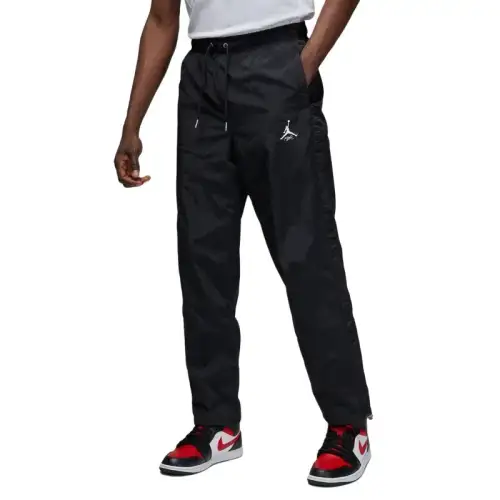 Jordan Casual Pants Men's Black Moderate Straight Fit Pants