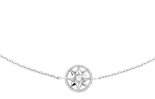 DIOR Rose Des Vents 18K Gold Necklaces Women's