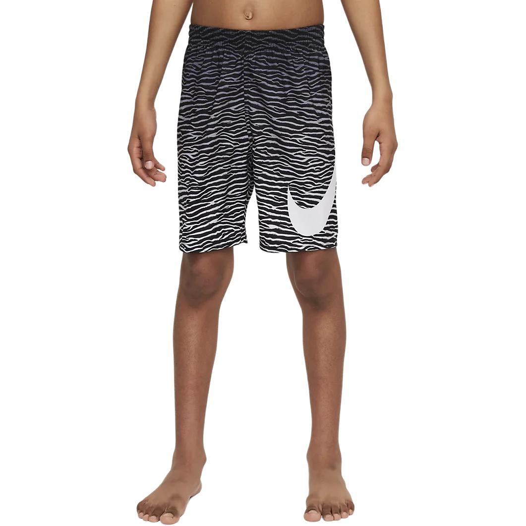 Шорты Nike Swim logo (черные с градиентом)