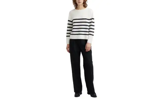 UNIQLO Knitwear Women's Ivory Crew Neck Moderate Other