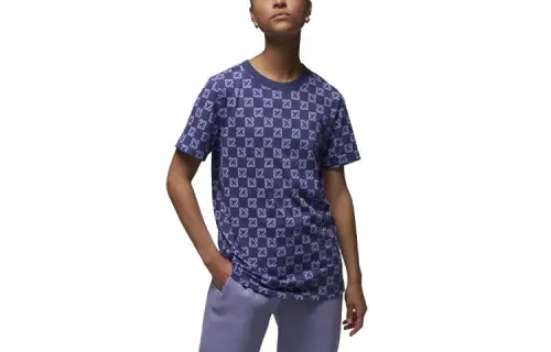 Jordan T Shirt Women's Blue Purple