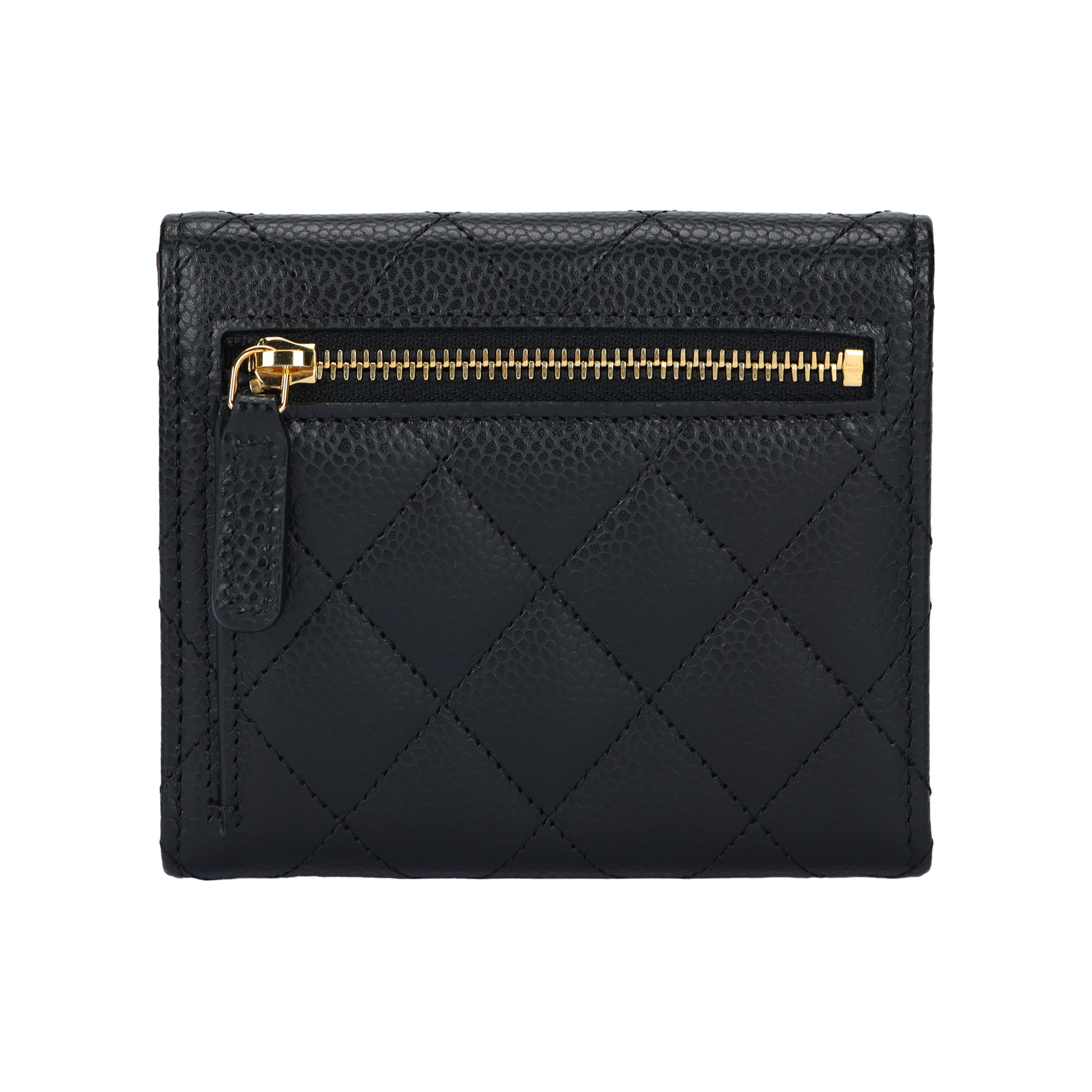 Женский кошелек Chanel CF (черный) — фото 3