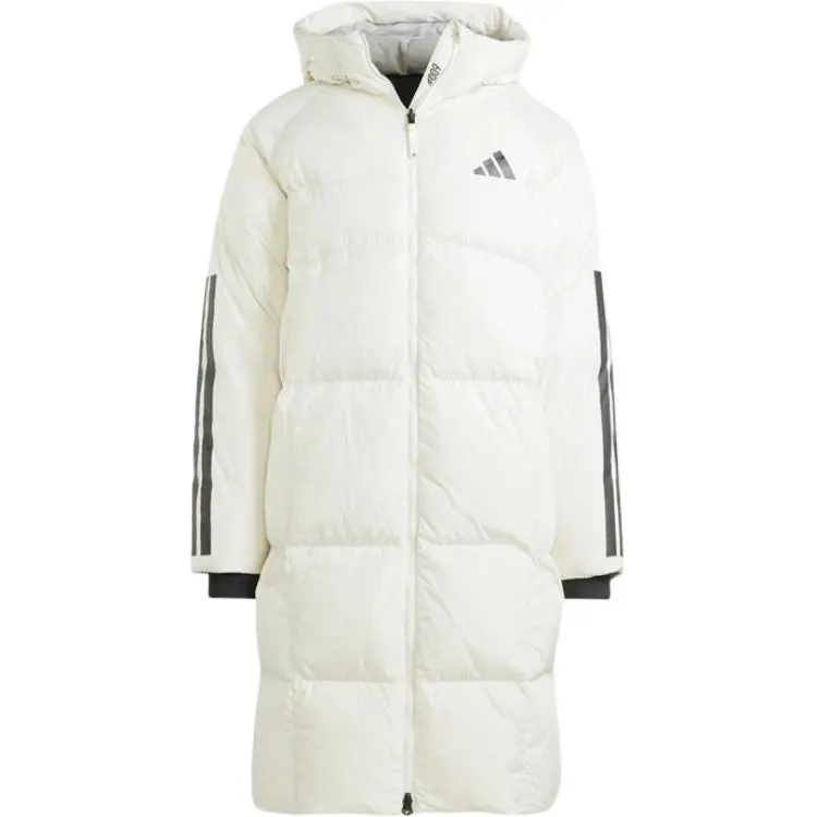 Adidas 3 Stripes Down Jacket Men's Jade White