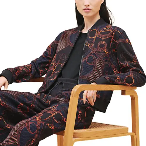 HERMES Jackets & Coats Women's Black