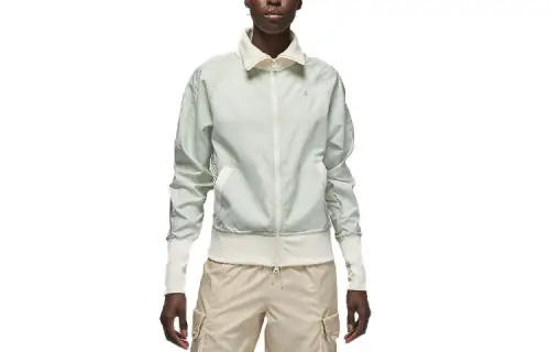 Jordan Women'ss Bephies Beauty Supply Track Jacket Dusty Sage/Pale Ivory