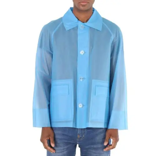 Burberry Jackets & Coats Men's Blue