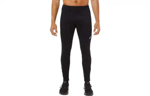 ASICS Knitted Sweatpants Men's Black Moderate Slim Fit Pants
