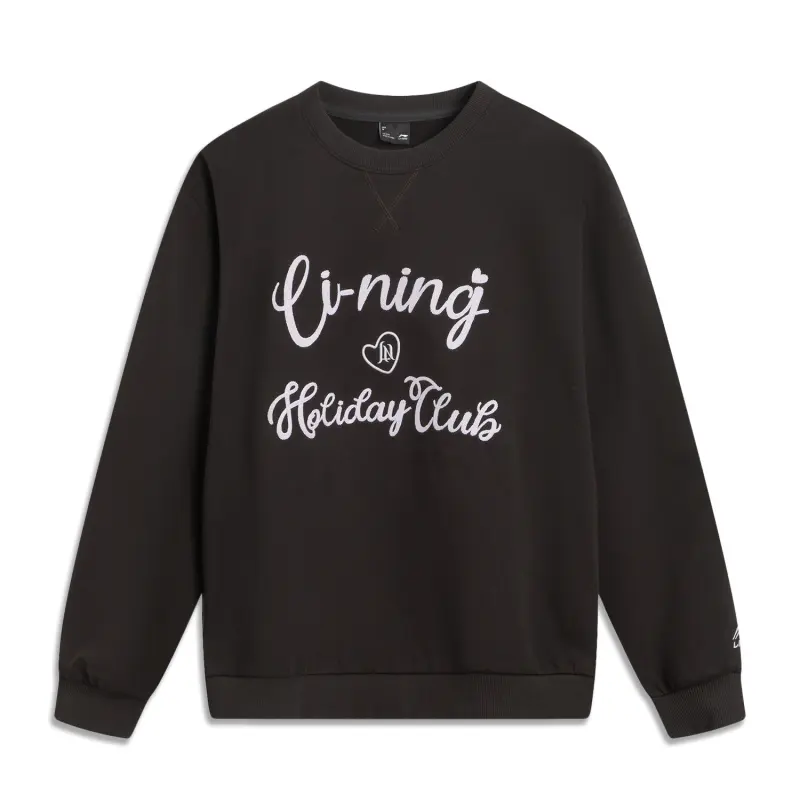 Li Ning Sports Life Collection Sweatshirt Women's Dark Chocolate Umber