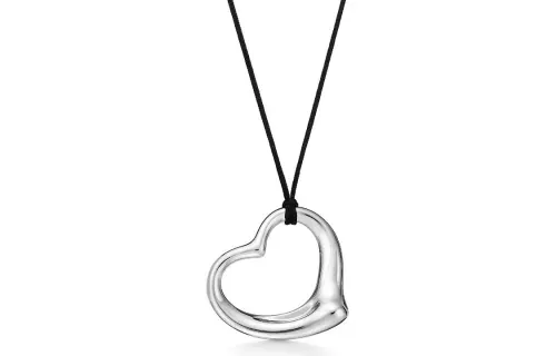 TIFFANY & CO. Elsa Peretti® Sterling Silver, Silk Necklaces Women's Silver