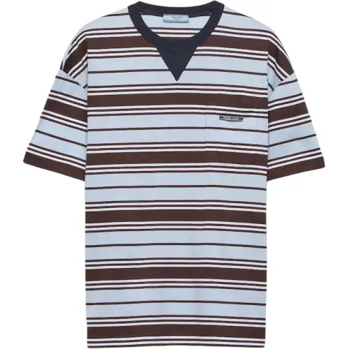 PRADA Regular T Shirt Women's Sky Blue