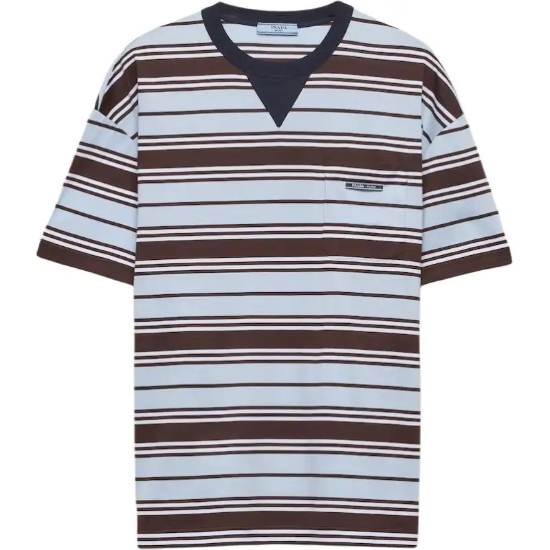 PRADA Regular T Shirt Women's Sky Blue