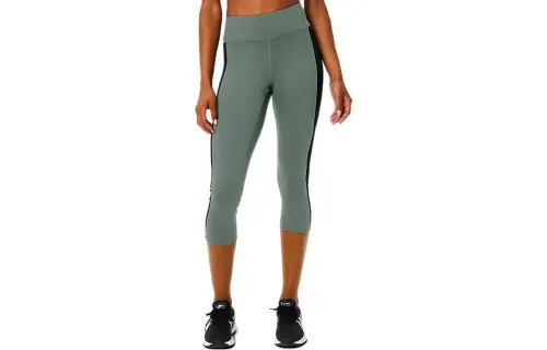 Asics Kate Pocket Capri Leggings Women's Green