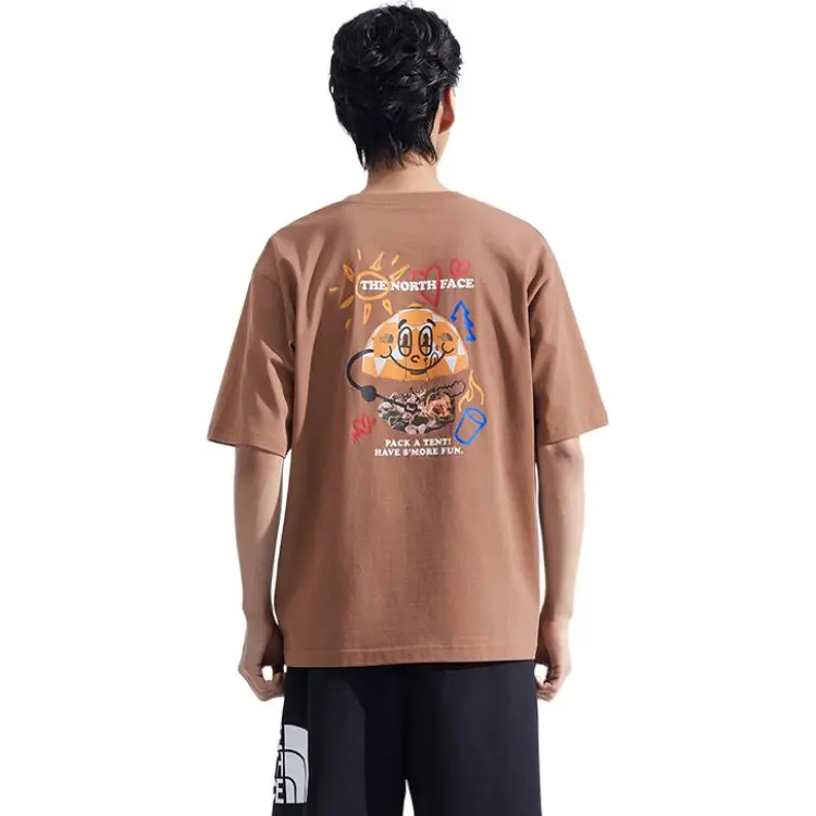 THE NORTH FACE Urban Exploration T Shirt Unisex Latte Brown