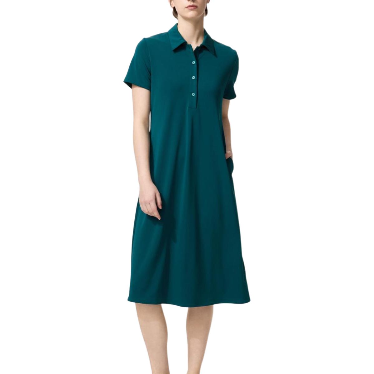Женское платье UNIQLO Трикотажное (бежевое)